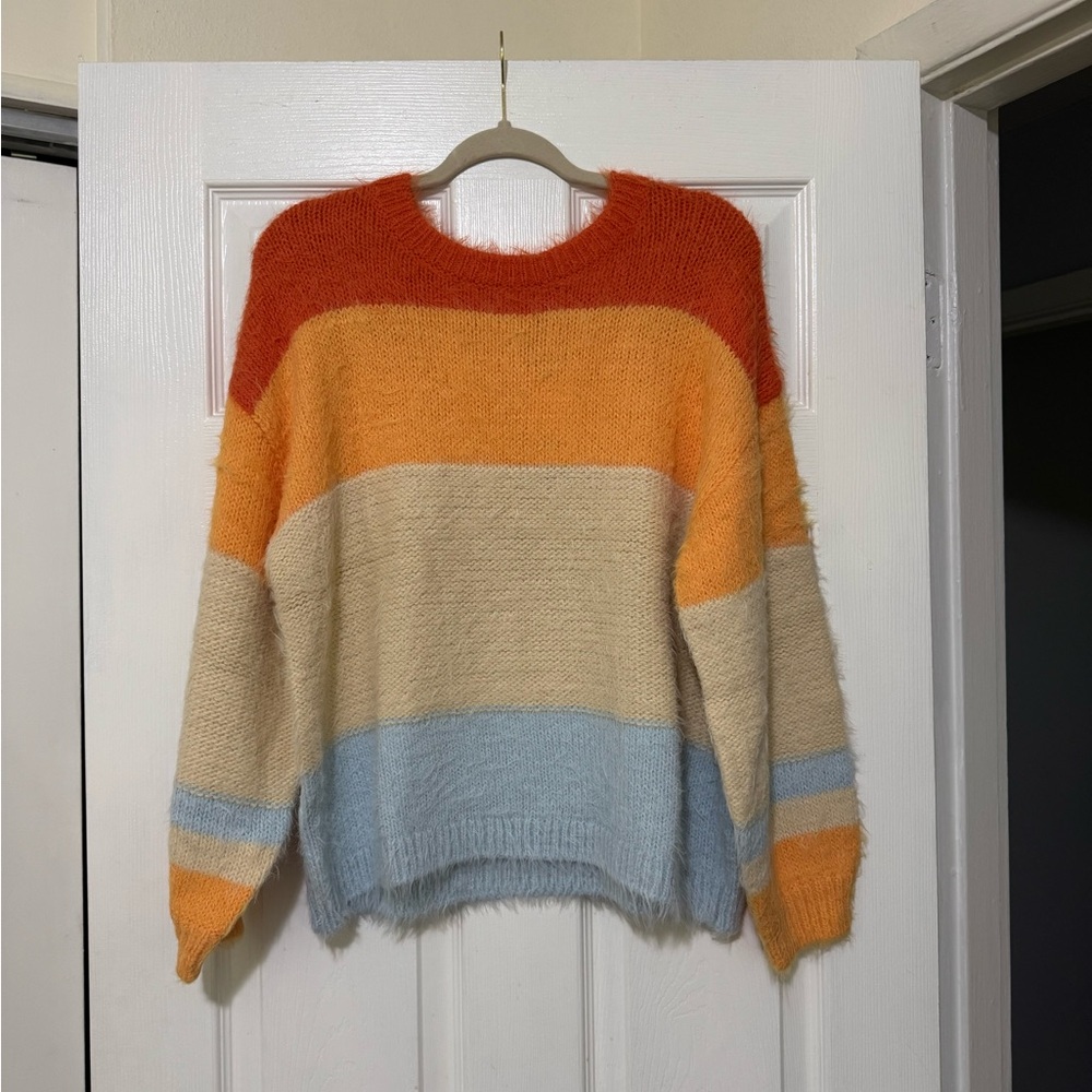 NWT Rip Curl Color Block Sweater Size Medium